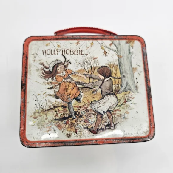 Holly Hobbie Vintage Metal Lunchbox & Thermos Set - Picture 2 of 14